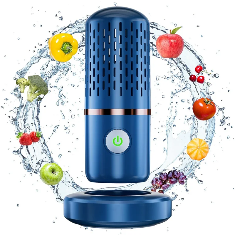 Fruit and Vegetable Washing Machine,Fruit Purifier for with OH-Ion Purification Technology for Cleaning Fruit, Blue
Fruit and Vegetable Washing Machine,Fruit Purifier for with OH-Ion Purification Technology for Cleaning Fruit, Blue