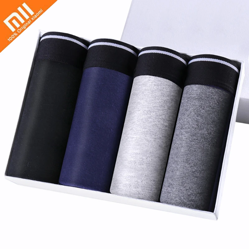 Трусы-боксеры Xiaomi мужские из 100% хлопка, боксеры, нижнее белье, большие размеры, 4 шт.
Трусы-боксеры Xiaomi мужские из 100% хлопка, боксеры, нижнее белье, большие размеры, 4 шт.