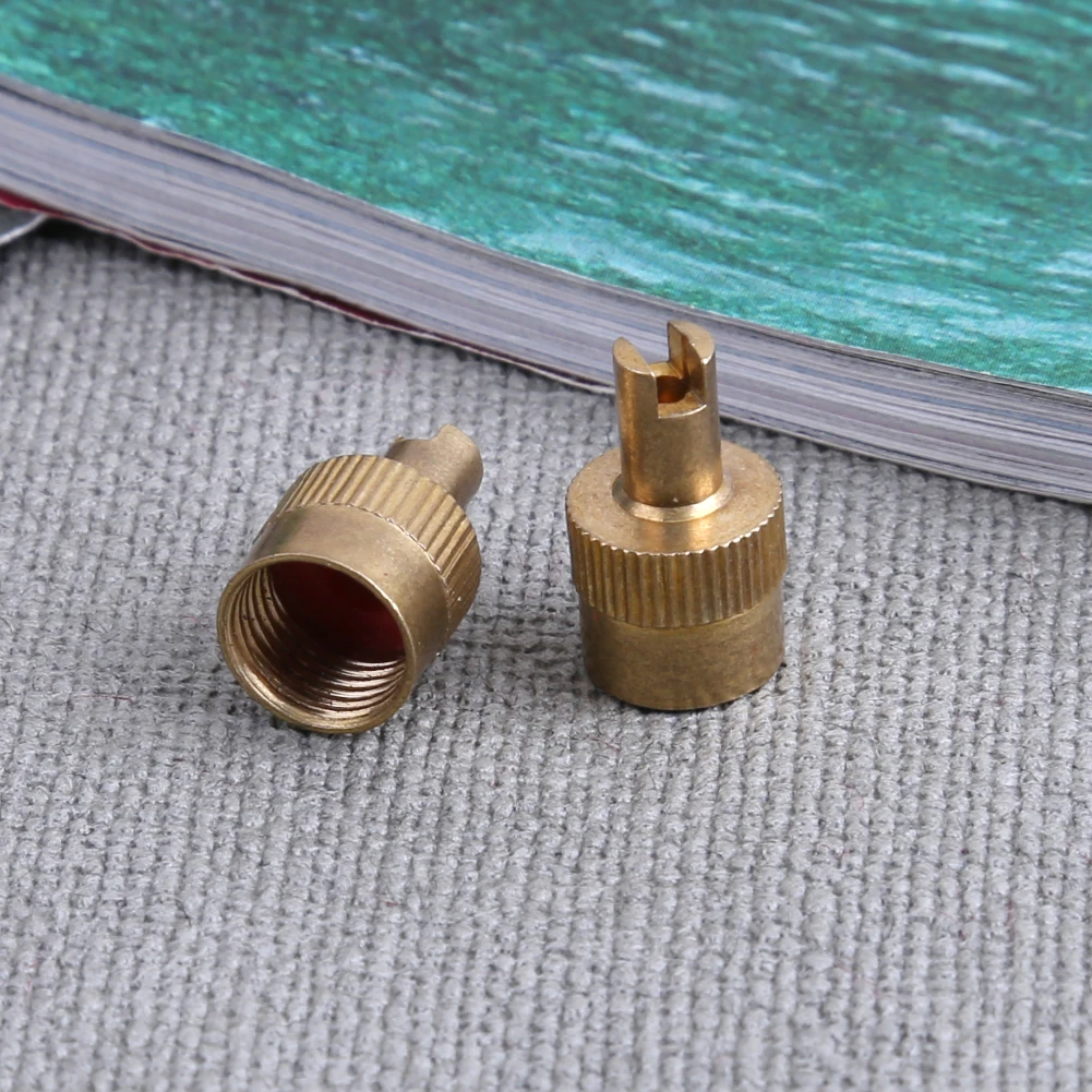 10pcs Practical Copper Slotted Head Portable Metal Valve Stem Caps for Car Motorcycle Schrader Valve Instruments
10pcs Practical Copper Slotted Head Portable Metal Valve Stem Caps for Car Motorcycle Schrader Valve Instruments