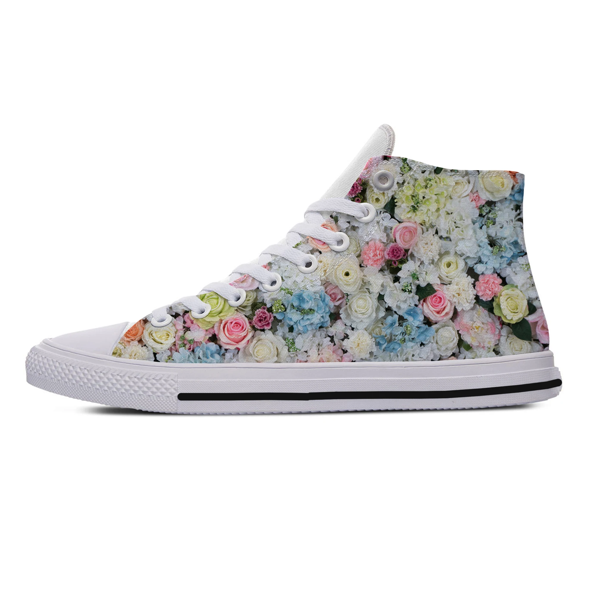 Hot Colorful Flower Wedding Rose Petals Harajuku Fashion Lightweight High Top Canvas Shoes Women Men Casual Breathable Sneakers
Hot Colorful Flower Wedding Rose Petals Harajuku Fashion Lightweight High Top Canvas Shoes Women Men Casual Breathable Sneakers