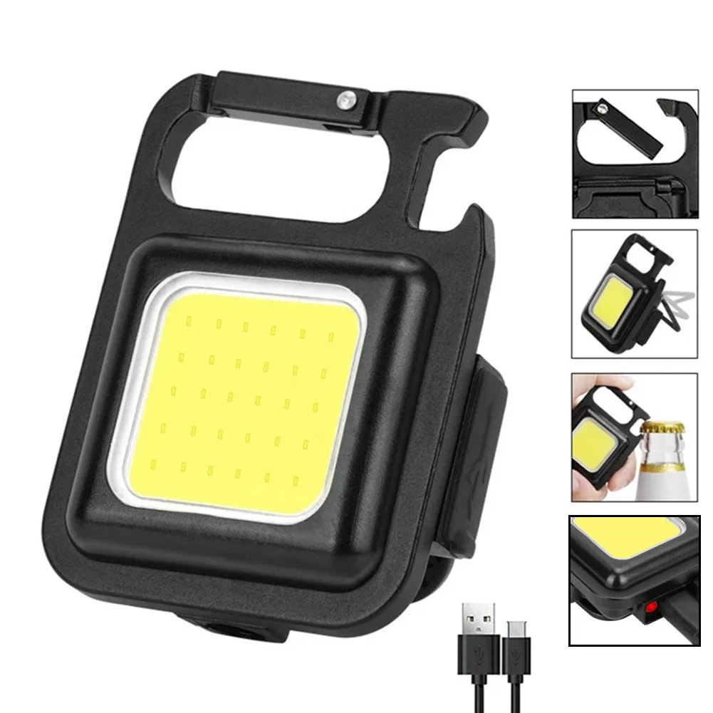 Mini LED Flashlight Portable USB Rechargeable Work Light Pocket Keychain Light Super Bright COB Lights For Fishing Camping
Mini LED Flashlight Portable USB Rechargeable Work Light Pocket Keychain Light Super Bright COB Lights For Fishing Camping