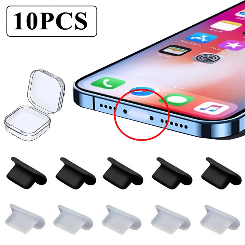 10PCS Silicon Phone Dust Plug Charging Port Rubber Plug Dust Cover for Iphone 13 Pro Max 12 11 X XS Protective Accessories
10PCS Silicon Phone Dust Plug Charging Port Rubber Plug Dust Cover for Iphone 13 Pro Max 12 11 X XS Protective Accessories