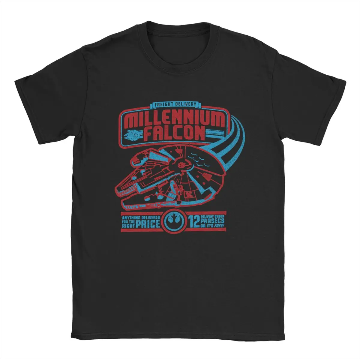 Stars War Millennium Falcon Smuggler Service Men's T Shirt Unique Tee Shirt Short Sleeve T-Shirts Cotton Printing Tops
Stars War Millennium Falcon Smuggler Service Men's T Shirt Unique Tee Shirt Short Sleeve T-Shirts Cotton Printing Tops