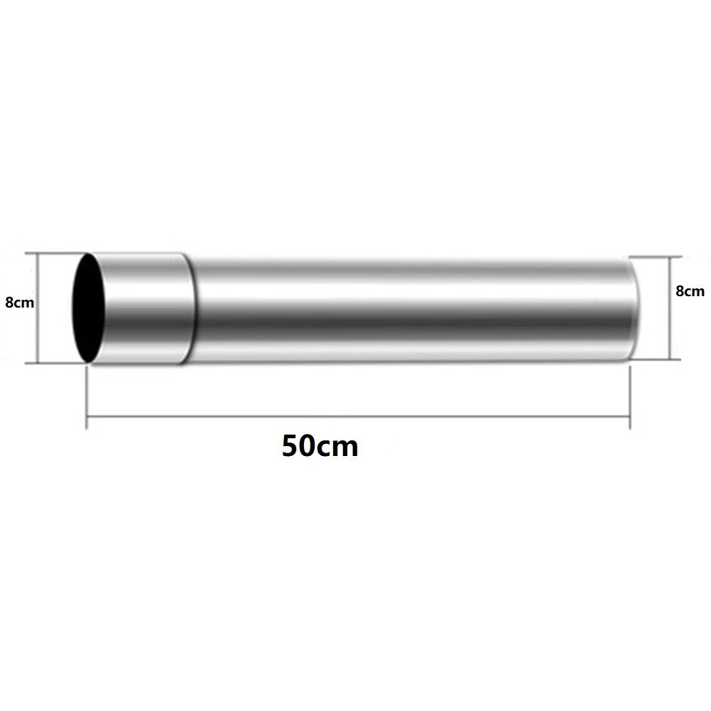 1 Pc Pipe Chimney Flue Stainless Steel 80mm*50cm Exhaust Pipe Gas Water Heater Pipe Rigid Stainless Steel Stove
1 Pc Pipe Chimney Flue Stainless Steel 80mm*50cm Exhaust Pipe Gas Water Heater Pipe Rigid Stainless Steel Stove
