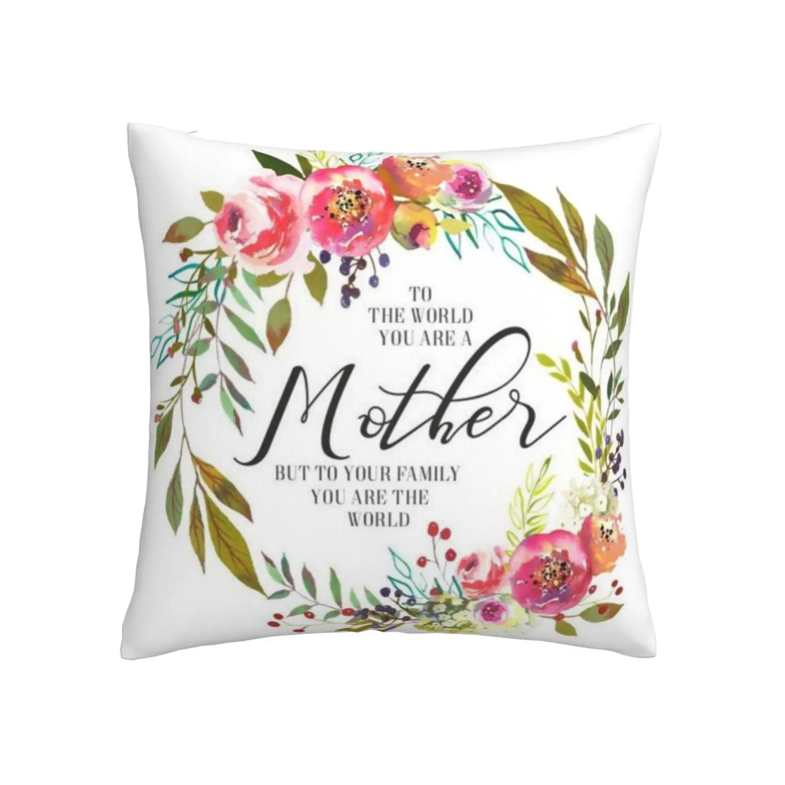 White Floral Square Pillowcase Polyester Hidden Zipper Bed Sofa Living Room Happy Mother's Day Gift 18x18 Inc Country Style
White Floral Square Pillowcase Polyester Hidden Zipper Bed Sofa Living Room Happy Mother's Day Gift 18x18 Inc Country Style