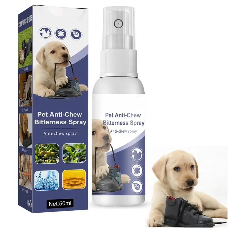 No Chew Spray For Dogs Cats Dogs Bitter Spray Natural Tea Tree Oil Anti-Chew Bitter Training Spray Stops Destructive Chewing
No Chew Spray For Dogs Cats Dogs Bitter Spray Natural Tea Tree Oil Anti-Chew Bitter Training Spray Stops Destructive Chewing