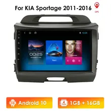 New 9Inch Android10 2Din Car Multimedia GPS Navigation For KIA Sportage 2011-2016 DSP SWC Bluetooth Touch Screen Radio Stereo BT