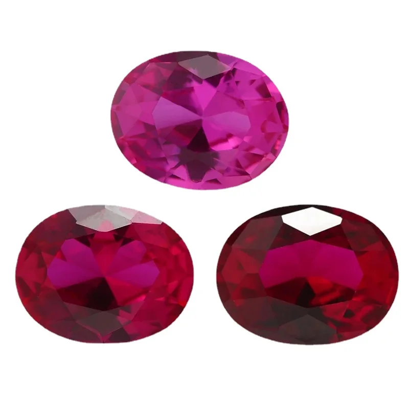 Size 3x5mm13x18mm Oval Cut 8# 3# 5# Red Stone Loose Synthetic Corundum Gems Stones Beads For Jewelry
Size 3x5mm13x18mm Oval Cut 8# 3# 5# Red Stone Loose Synthetic Corundum Gems Stones Beads For Jewelry