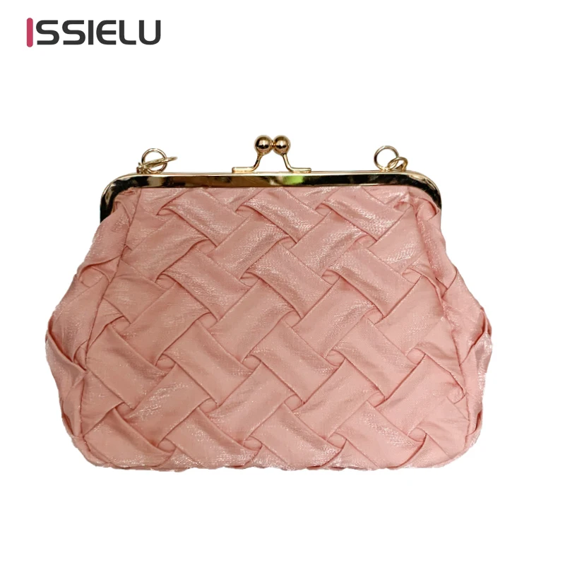 Trend Women Shoulder Bag Classic Weave Handbags Silk Fashion Messenger Bags Simple Phone Girl Handbag Chic Casual Crossbody Bags
Trend Women Shoulder Bag Classic Weave Handbags Silk Fashion Messenger Bags Simple Phone Girl Handbag Chic Casual Crossbody Bags