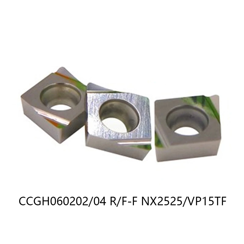 Оригинальный 10 шт./кор. CCGH CCGH060202L CCGH060202R CCGH060204L F NX2525 VP15TF Твердосплавные вставки с ЧПУ фрезерные и токарные инструменты резак
Оригинальный 10 шт./кор. CCGH CCGH060202L CCGH060202R CCGH060204L F NX2525 VP15TF Твердосплавные вставки с ЧПУ фрезерные и токарные инструменты резак