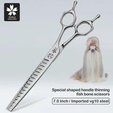 Special shaped handle thinning fish bone 7