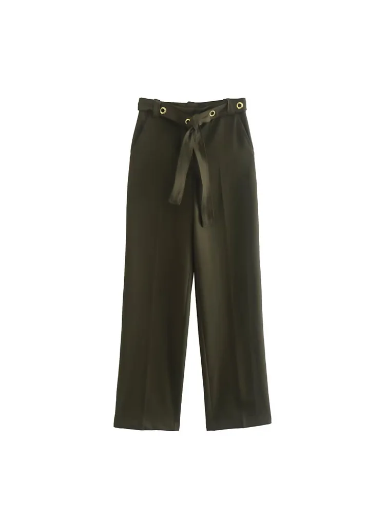 Женские винтажные брюки BM & MD & ZA, брюки с высокой талией, на молнии, украшенные кольцами, 8888629
Женские винтажные брюки BM & MD & ZA, брюки с высокой талией, на молнии, украшенные кольцами, 8888629