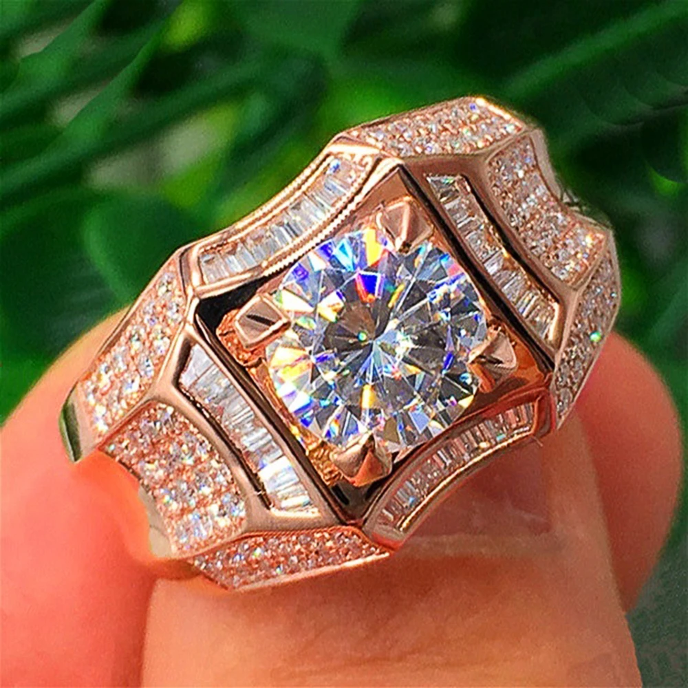 Huitan Luxury Male Brilliant Cubic Zirconia Wedding Band Rings Shiny Engagement Marriage Jewelry For Men Wholesale Dropshipping
Huitan Luxury Male Brilliant Cubic Zirconia Wedding Band Rings Shiny Engagement Marriage Jewelry For Men Wholesale Dropshipping