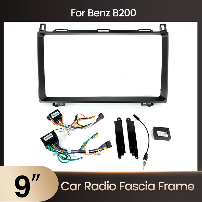 Автомобильный радиоприемник TomoStrong для Mercedes Benz B -Class B Class B200 T245 2005-2011, панель панели приборной панели, шнур питания, кабель CANBUS
Автомобильный радиоприемник TomoStrong для Mercedes Benz B -Class B Class B200 T245 2005-2011, панель панели приборной панели, шнур питания, кабель CANBUS