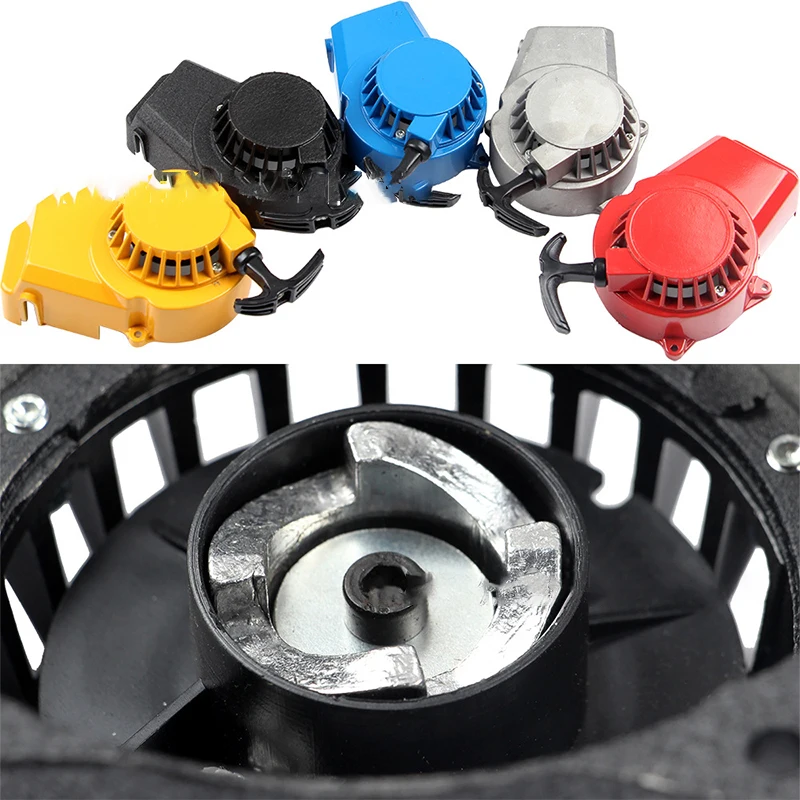 Aluminum Pull Start Recoil Starter Part for 2 Stroke 47cc 49cc Engine Pocket Bike Mini Moto Dirt Kids ATV Quad 4 Wheeler
Aluminum Pull Start Recoil Starter Part for 2 Stroke 47cc 49cc Engine Pocket Bike Mini Moto Dirt Kids ATV Quad 4 Wheeler