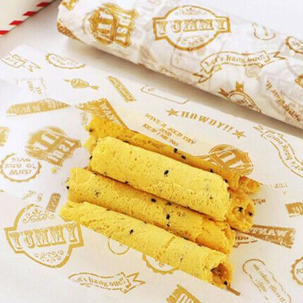 50 Pcs Baking Paper Food Wrapping Wax Paper Oilpaper Greaseproof 25*21.5cm For Sandwich Packing Paper Bread Burger Fries Packing
50 Pcs Baking Paper Food Wrapping Wax Paper Oilpaper Greaseproof 25*21.5cm For Sandwich Packing Paper Bread Burger Fries Packing