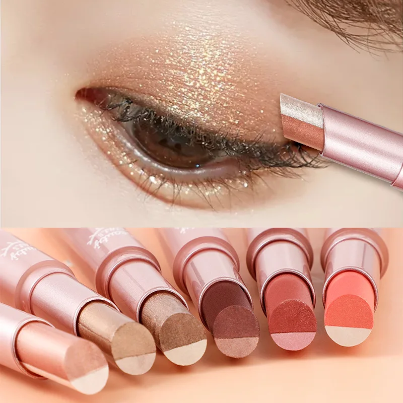 Gradient Two-color Lazy Eye Shadow Stick Waterproof Easy To Wear Eyeshadow Long-lasting Glitter Eye Makeup Beauty Cosmetic Raben
Gradient Two-color Lazy Eye Shadow Stick Waterproof Easy To Wear Eyeshadow Long-lasting Glitter Eye Makeup Beauty Cosmetic Raben