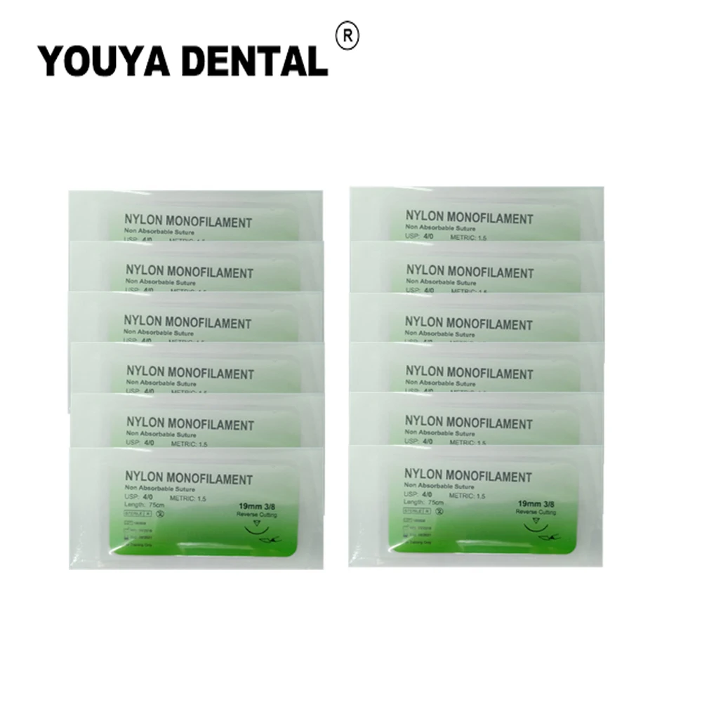 75cm Medical Needle Suture Nylon Monofilament Thread Suture Practice Kit For Teaching Demonstrations
75cm Medical Needle Suture Nylon Monofilament Thread Suture Practice Kit For Teaching Demonstrations