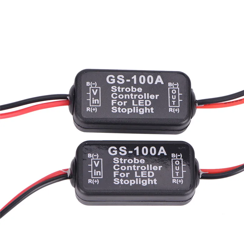 1PC For Car Vehicle GS-100A LED Brake Stop Light Strobe Flash Module Controller Box
1PC For Car Vehicle GS-100A LED Brake Stop Light Strobe Flash Module Controller Box