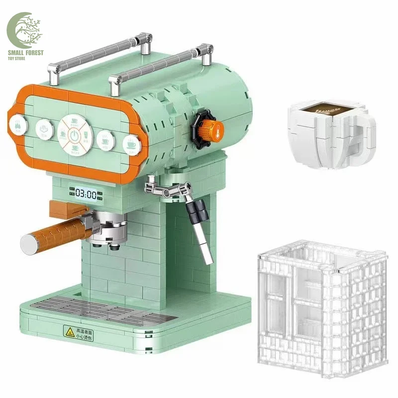 Mini Creative Coffee Machine Retro Simulation of Modern Assembly Model 640PCS Building Blocks For Christmas Gifts Children Toys
Mini Creative Coffee Machine Retro Simulation of Modern Assembly Model 640PCS Building Blocks For Christmas Gifts Children Toys