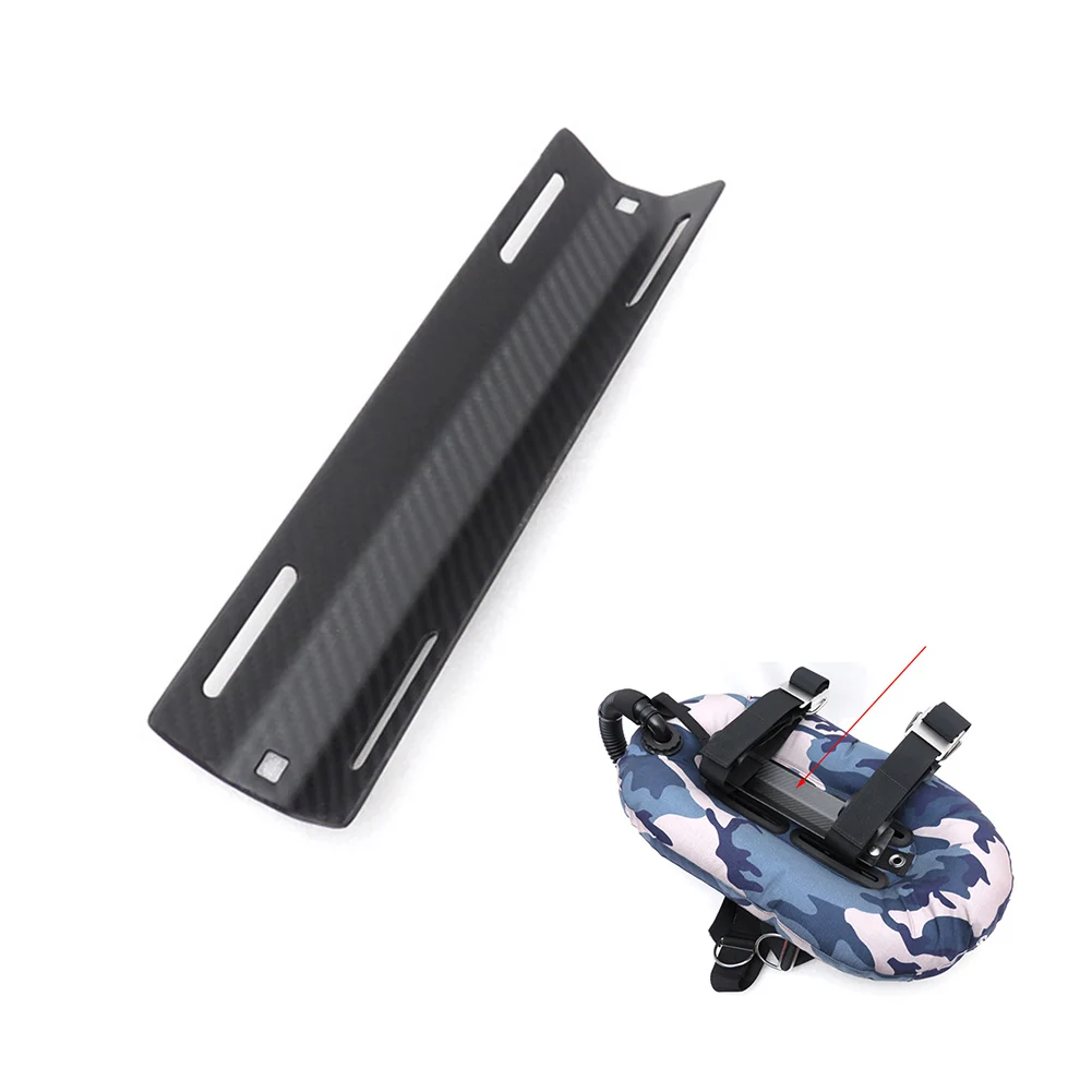 Backplate Single Tank Adapter Universal Wear Resistant 30x7.5x2cm Backplate Carbon Fiber Diving Equipment Durable
Backplate Single Tank Adapter Universal Wear Resistant 30x7.5x2cm Backplate Carbon Fiber Diving Equipment Durable
