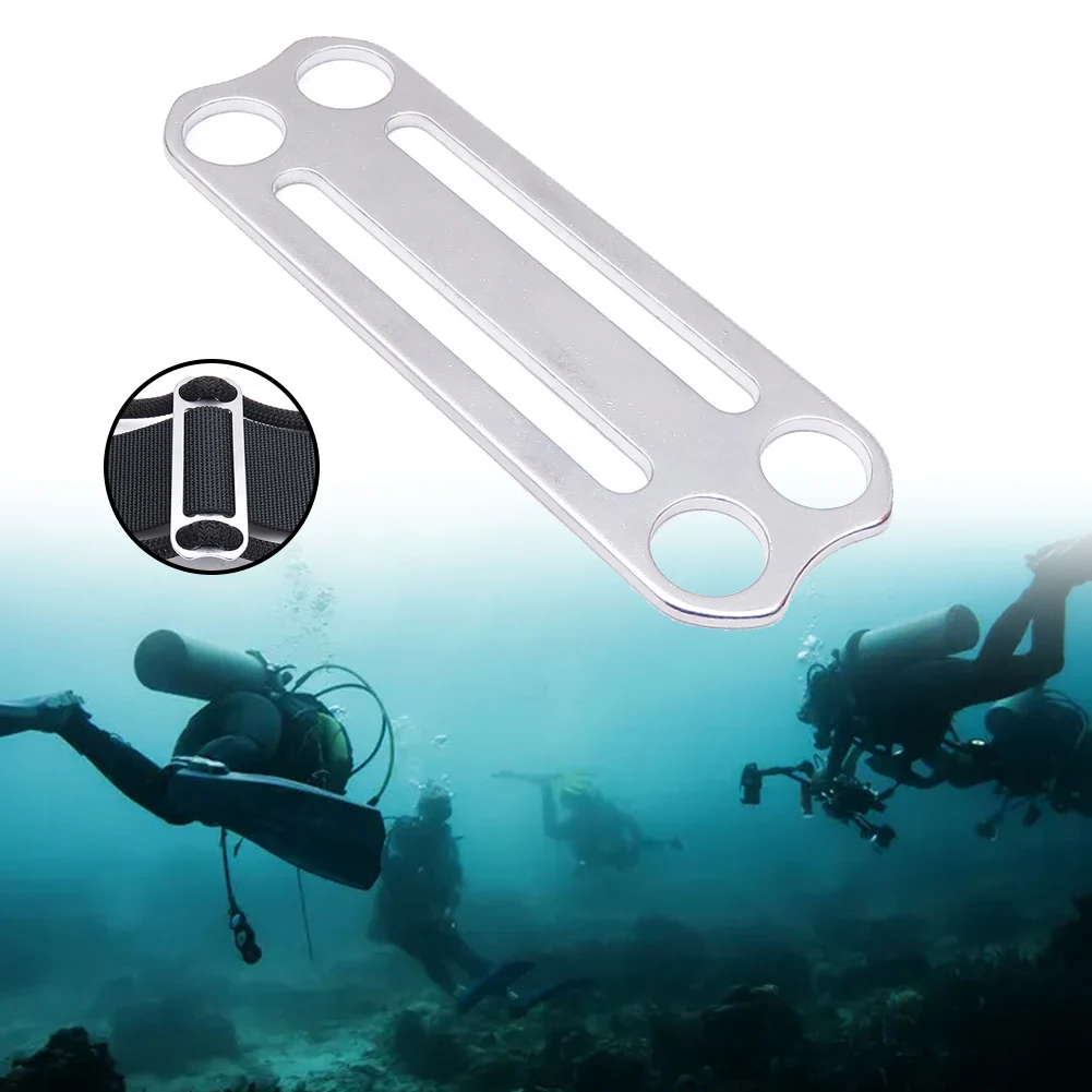 

Scuba Diving D-Ring Dive Weight Belt Slide Keeper Webbing Harness Retainer Stopper Fit All Standard 2Inch Webbing Belt Accessory
