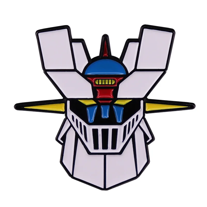 Жесткие эмалированные заколки в стиле аниме Mazinger Z, коллекционное украшение НЛО, робо, грендар, жесткие металлические значки на воротник рюк...
Жесткие эмалированные заколки в стиле аниме Mazinger Z, коллекционное украшение НЛО, робо, грендар, жесткие металлические значки на воротник рюк...