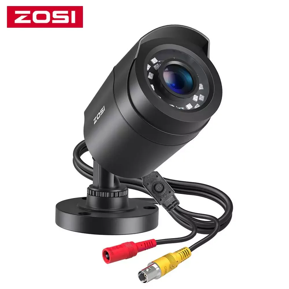 ZOSI 2.0MP 1080p Outdoor Indoor Security Camera,4-in-1 TVI/CVI/AHD/CVBS CCTV Camera For analog Home Surveillance DVR System
ZOSI 2.0MP 1080p Outdoor Indoor Security Camera,4-in-1 TVI/CVI/AHD/CVBS CCTV Camera For analog Home Surveillance DVR System