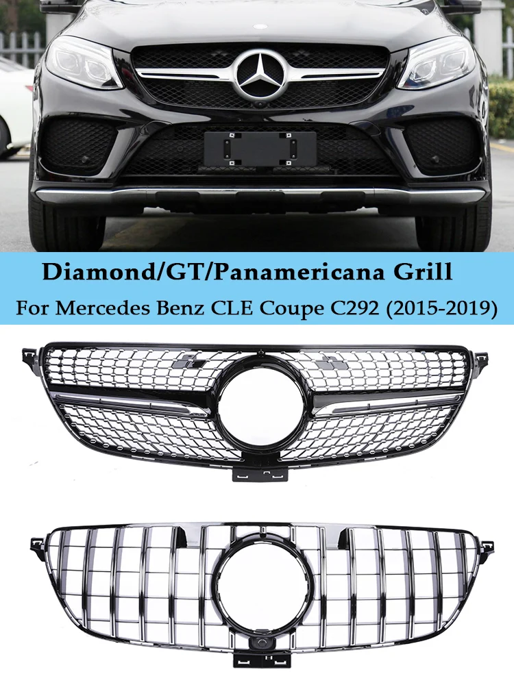 Решетка panamerican GT для Mercedes Benz GLE Coupe C292 решетка переднего бампера в алмазном стиле