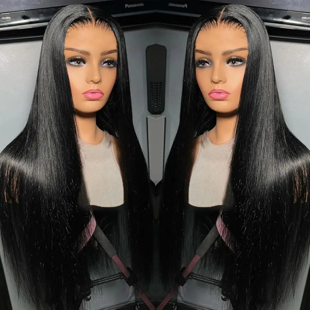 Wear Go 7X5 Glueless Wig Human Hair Ready To Wear 13x4 13x6 Lace Front Wigs Bone Straight Preplucked Natural Hairline Pre Cut
Wear Go 7X5 Glueless Wig Human Hair Ready To Wear 13x4 13x6 Lace Front Wigs Bone Straight Preplucked Natural Hairline Pre Cut