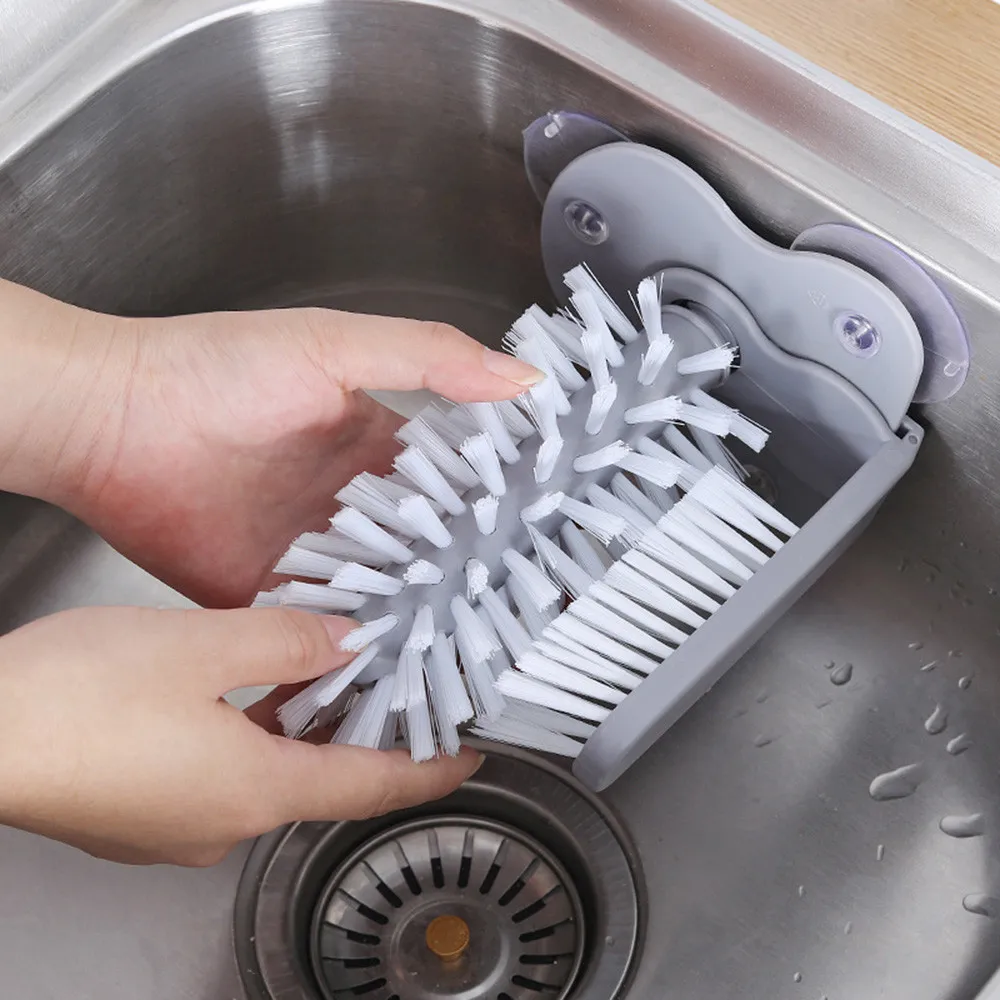 1PC Creative Suction Cup Glass Bottle Cleaning Brush Double Scrubber Kitchen Rotate Wash Cup Mug Clean Brush Tools Dropshipping
1PC Creative Suction Cup Glass Bottle Cleaning Brush Double Scrubber Kitchen Rotate Wash Cup Mug Clean Brush Tools Dropshipping
