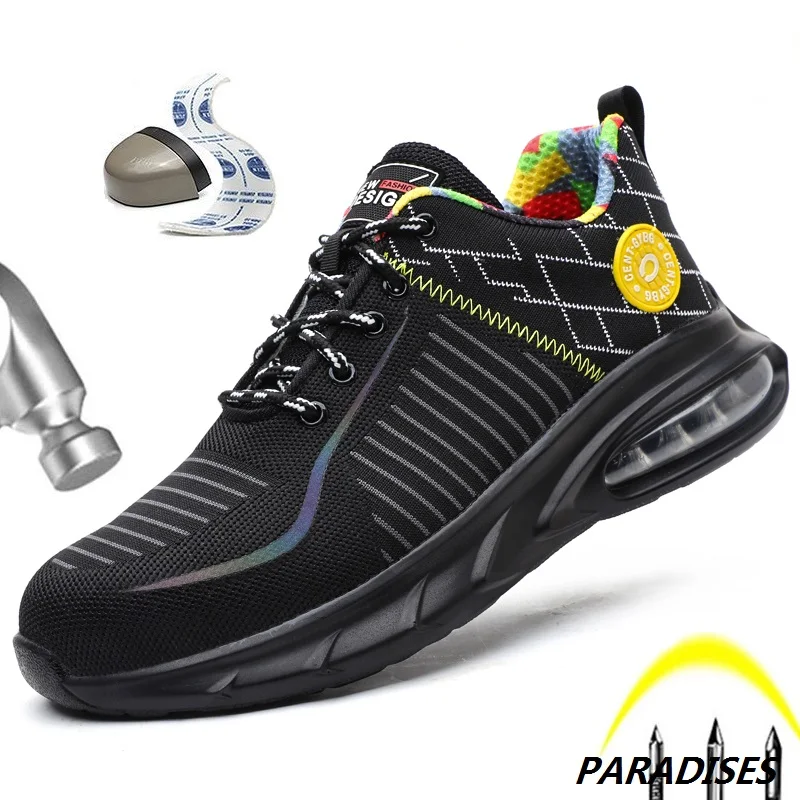 Fashionable Breathable Comfortable Free Sport Women's Safety Shoes Breathable Men's Safety Shoes Made in China
Fashionable Breathable Comfortable Free Sport Women's Safety Shoes Breathable Men's Safety Shoes Made in China