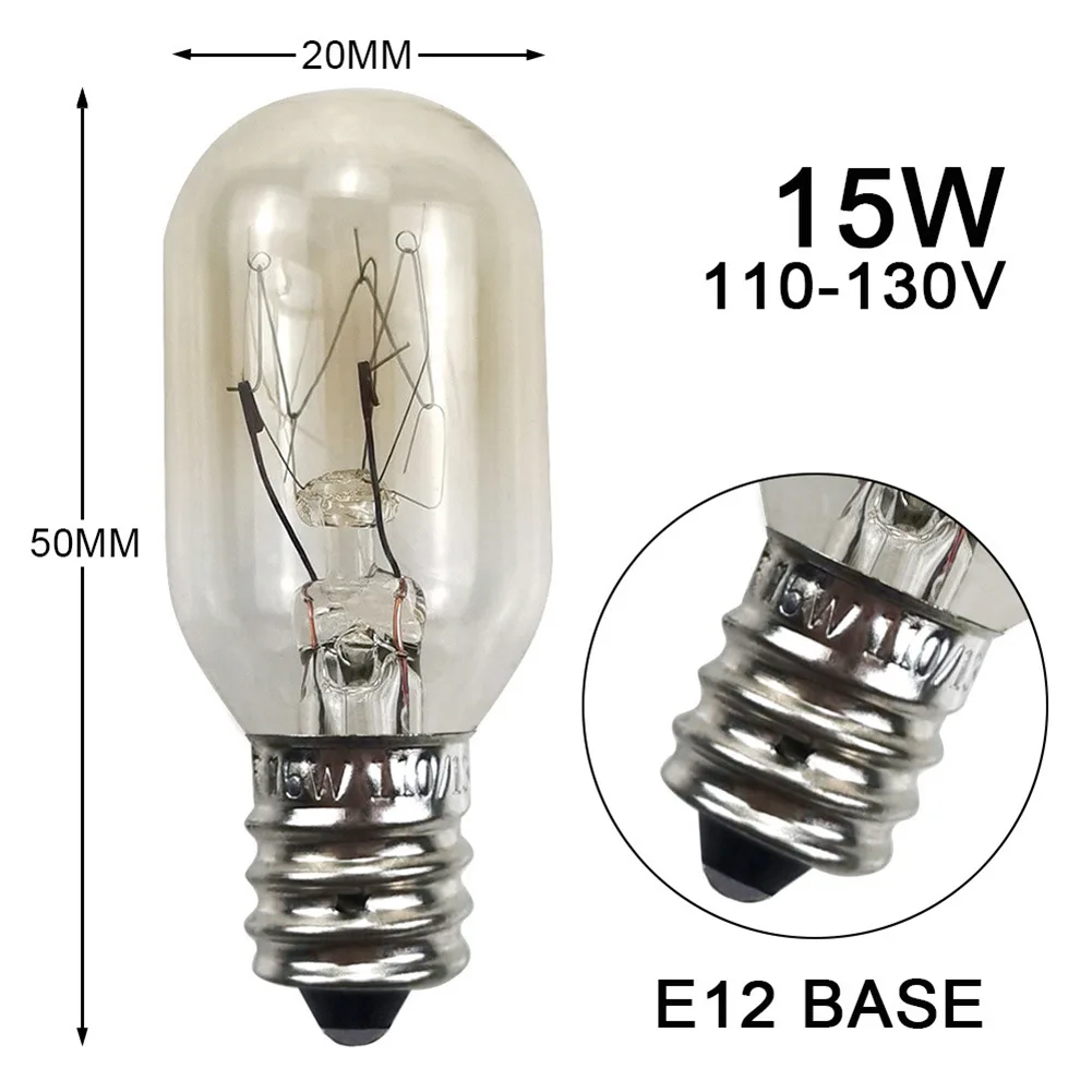 10pcs Refrigerator Light Bulb Universal Pygmy Bulb Lamp 15w Screw Bayonet E12 Energy Saving Light Bulb Lighting Accessories
10pcs Refrigerator Light Bulb Universal Pygmy Bulb Lamp 15w Screw Bayonet E12 Energy Saving Light Bulb Lighting Accessories