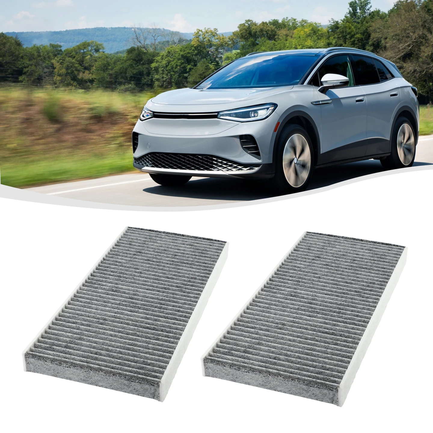 Cabin Filter Element Ensure Clean Air for Your ID4X ID4 Crozz and ID4 SUV with Our Durable Cabin Filter Accessory Quick Install
Cabin Filter Element Ensure Clean Air for Your ID4X ID4 Crozz and ID4 SUV with Our Durable Cabin Filter Accessory Quick Install