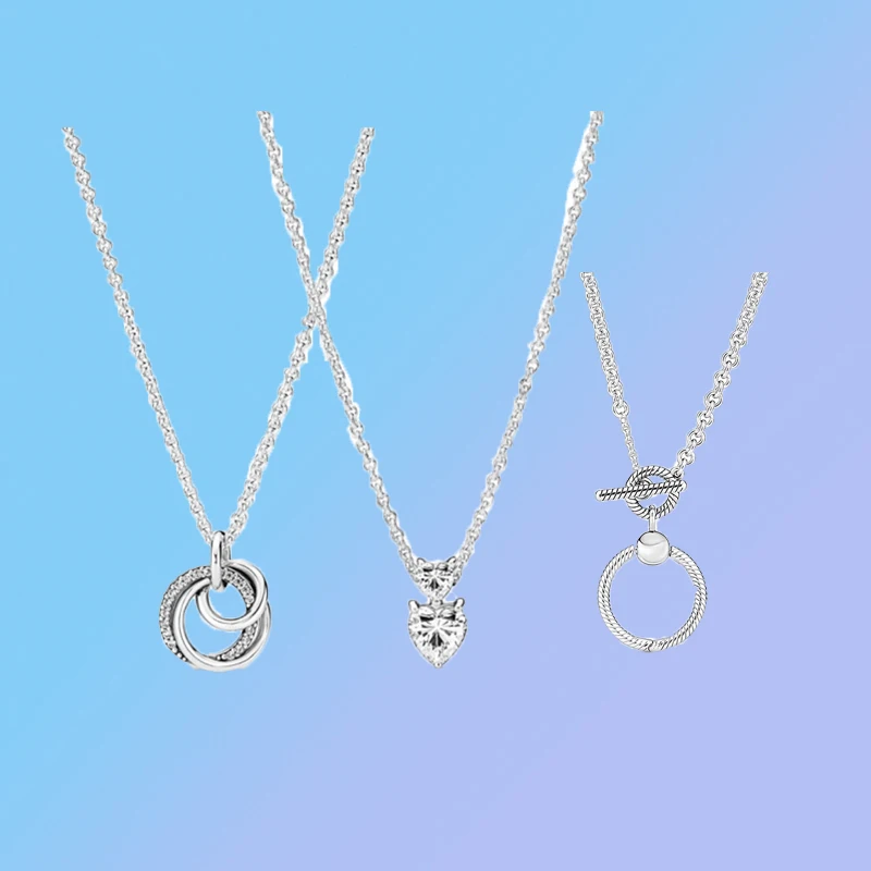 2022 High Quality Brand New S925 Silver 1:1 Mother's Day Collection Gift Double Heart Pendant Sparkling Collier Fashion Necklace
2022 High Quality Brand New S925 Silver 1:1 Mother's Day Collection Gift Double Heart Pendant Sparkling Collier Fashion Necklace