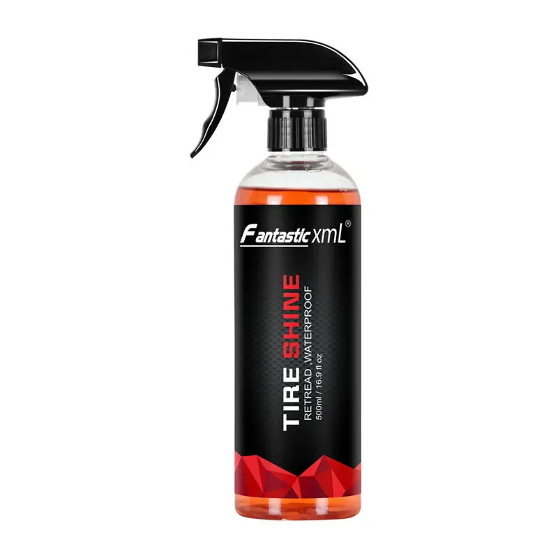 

Tire Brightener Long Lasting Super Shine Dressing for Car Tire High Glossy Wet Wheel Look Spray Tyre Renew Restore