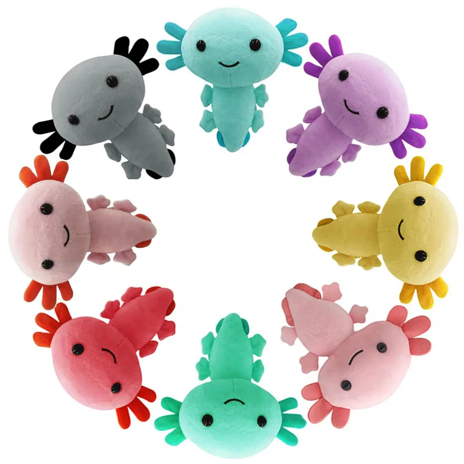 Милые плюшевые куклы Axolotl, 20 см, милые плюшевые куклы для детей, подарки на день рождения, Рождество, день рождения, Хэллоуин, мультяшная кукл...
Милые плюшевые куклы Axolotl, 20 см, милые плюшевые куклы для детей, подарки на день рождения, Рождество, день рождения, Хэллоуин, мультяшная кукл...