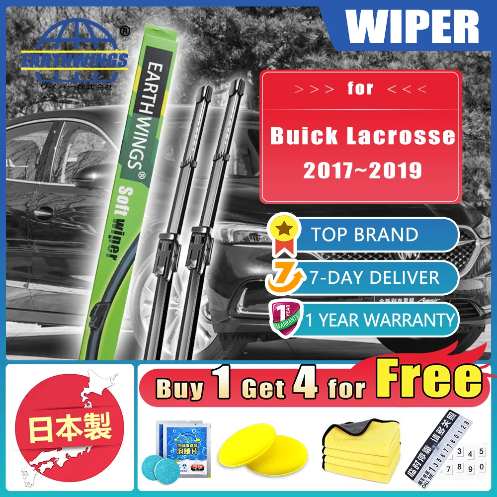 For Buick Lacrosse 2017~2019 2018 2019 MK3 Car Front Wiper Blades Brushes Washer Accessories Windshield Windscreen 26"18" 2PCS
For Buick Lacrosse 2017~2019 2018 2019 MK3 Car Front Wiper Blades Brushes Washer Accessories Windshield Windscreen 26"18" 2PCS