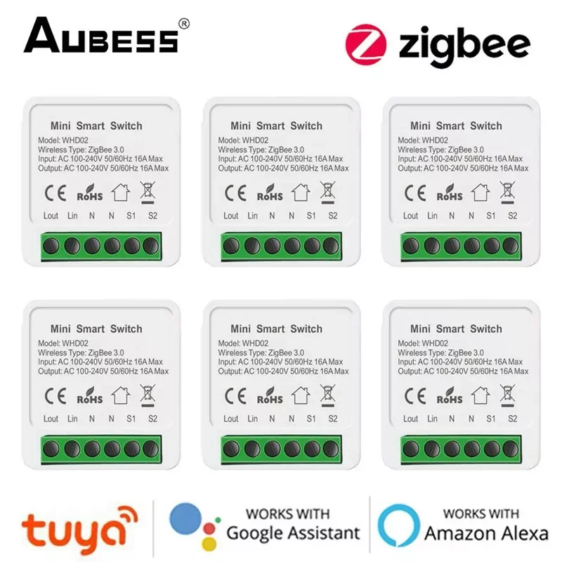 Zigbee Switch Mini Smart Switch Works With Alexa Google Home Smart Life Zigbee 3.0 2 Way Control Voice Control Smart Wifi Switch
Zigbee Switch Mini Smart Switch Works With Alexa Google Home Smart Life Zigbee 3.0 2 Way Control Voice Control Smart Wifi Switch