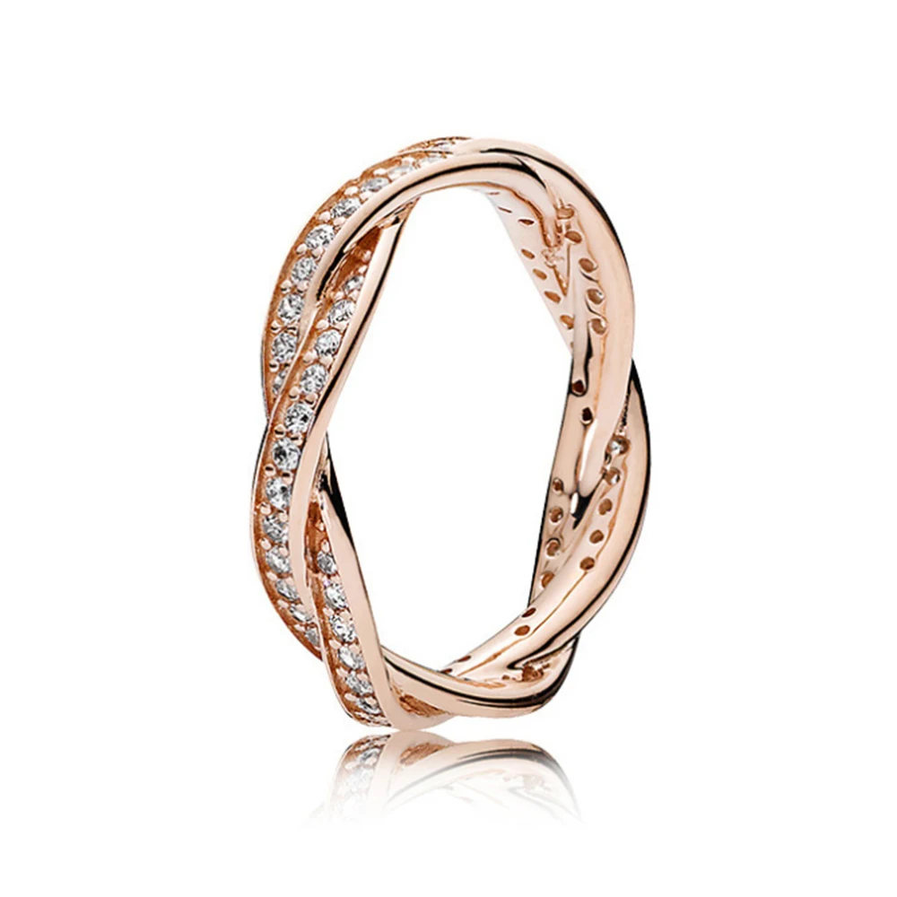 Sparkling Twisted Lines Ring Fit for Pandora Original 925 Silver Birthday Party DIY Gorgeous Girls Jewelry Gifts
Sparkling Twisted Lines Ring Fit for Pandora Original 925 Silver Birthday Party DIY Gorgeous Girls Jewelry Gifts