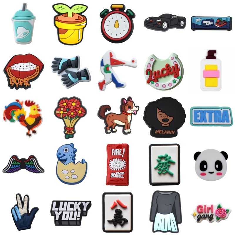 Women Charm Para Pins Boy Kids Packs Gifts Shoes Accessories Men Decorations for Crocs Wholesale Bulk Shoe Charms Girl Set Jeans 
Women Charm Para Pins Boy Kids Packs Gifts Shoes Accessories Men Decorations for Crocs Wholesale Bulk Shoe Charms Girl Set Jeans