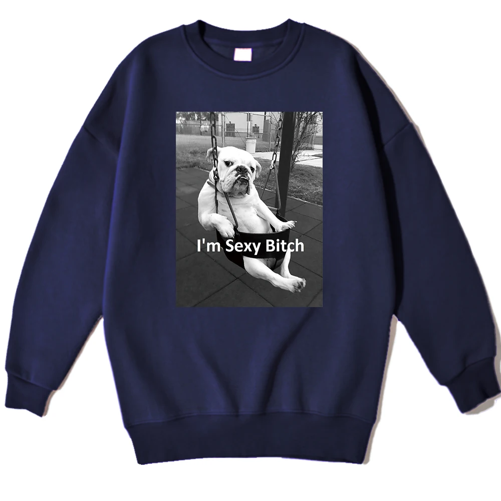 I'm Sexy Bitch Dog Swing New Print Man Hoodie Hip Hop Loose Pullovers Vintage Fleece Hoody Crewneck Fashion Warm Clothing Mens
I'm Sexy Bitch Dog Swing New Print Man Hoodie Hip Hop Loose Pullovers Vintage Fleece Hoody Crewneck Fashion Warm Clothing Mens