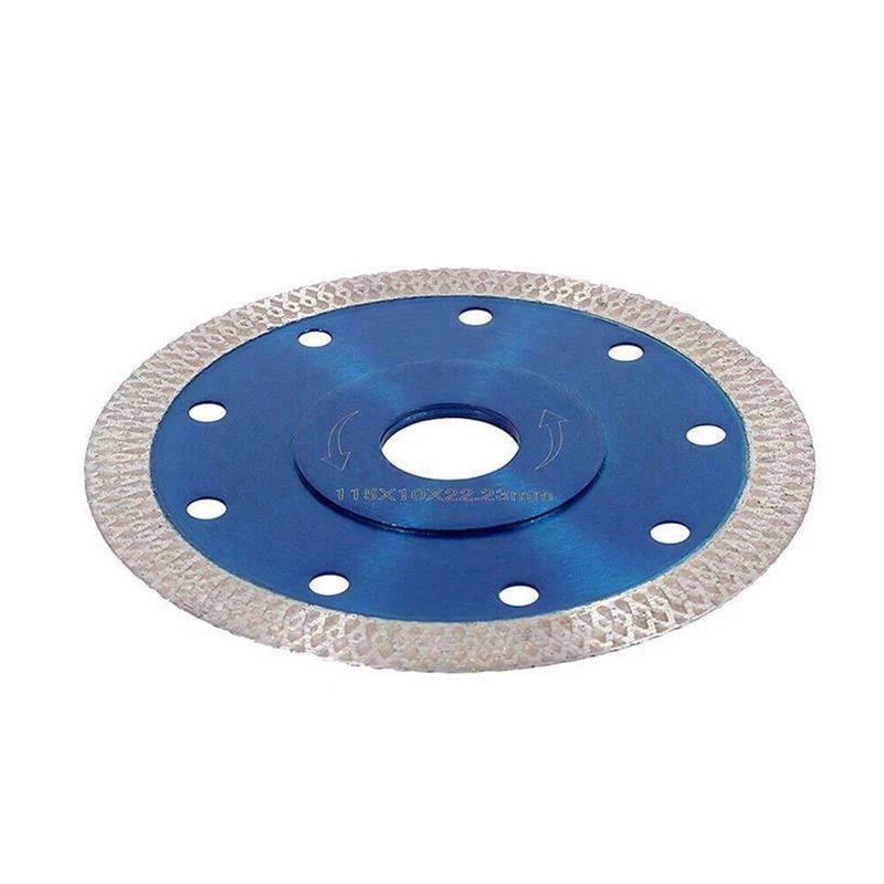 Диск для резки алмазной фарфоровой плитки, 115*10*22,23 мм
Диск для резки алмазной фарфоровой плитки, 115*10*22,23 мм
