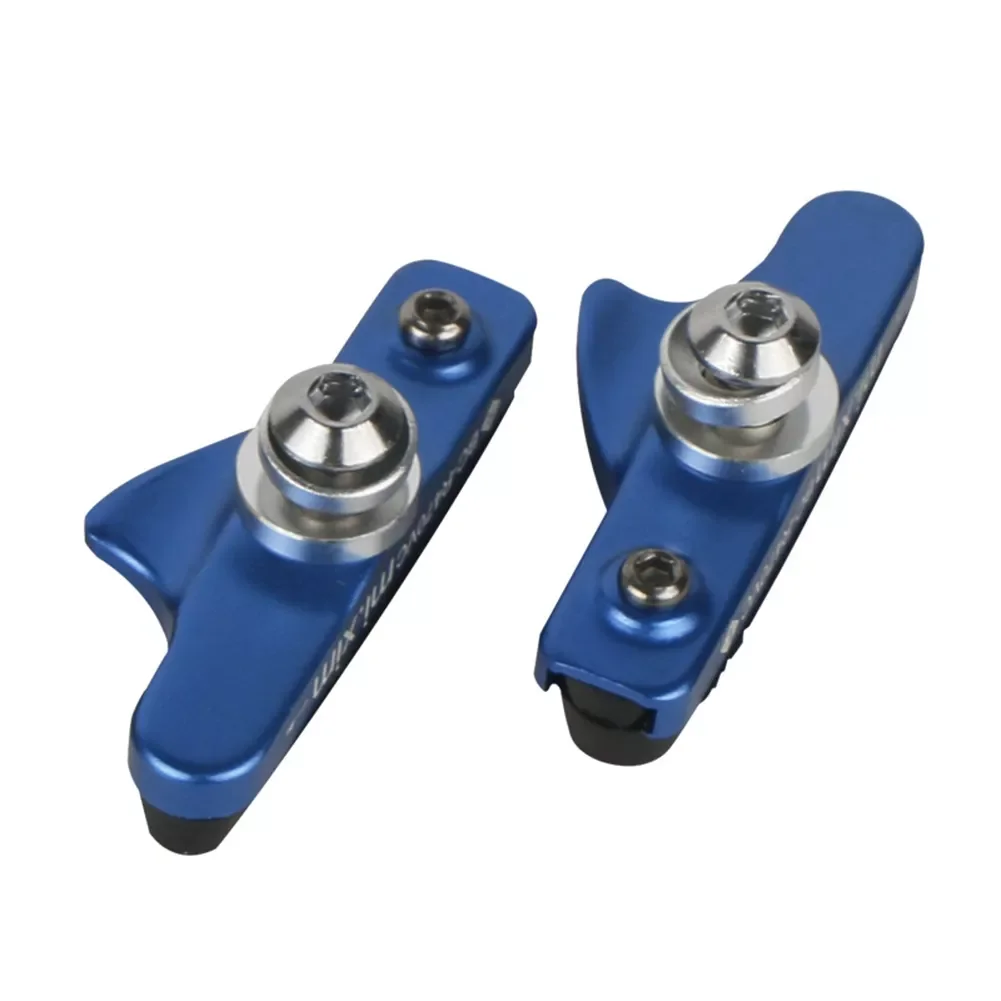 Bike Caliper Brake Pads Replaceable Rubber CNC Aluminum Shell 1Pair Block Lightweight Braking Shoes For Carbon Part
Bike Caliper Brake Pads Replaceable Rubber CNC Aluminum Shell 1Pair Block Lightweight Braking Shoes For Carbon Part