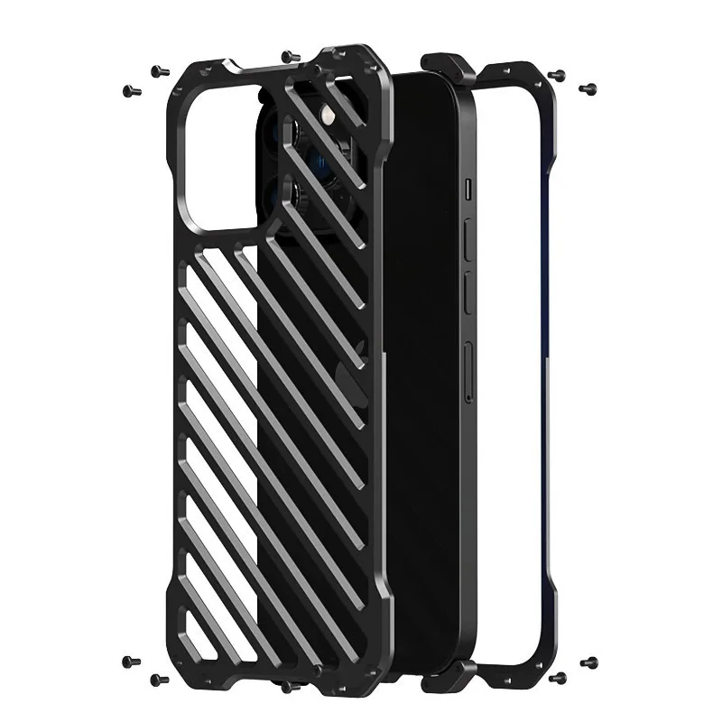 Hollow Out Super Cool Design Shockproof Armor Aluminum Alloy Metal For Iphone 13 12 Pro Max Mini Men Back Cover Protector Case
Hollow Out Super Cool Design Shockproof Armor Aluminum Alloy Metal For Iphone 13 12 Pro Max Mini Men Back Cover Protector Case