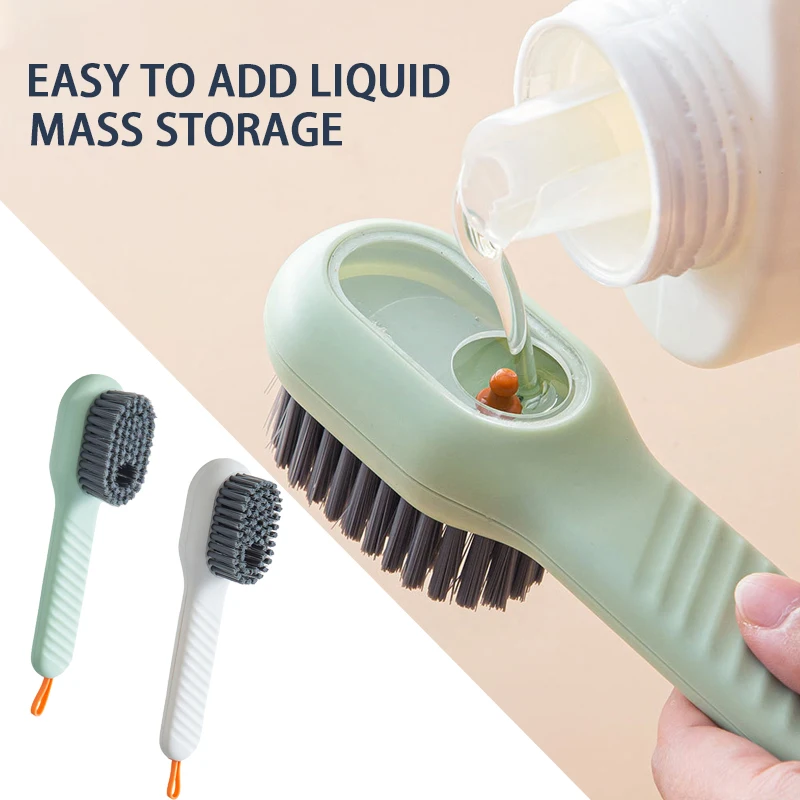 Multifunctional Soft-Bristled Shoe Brush Clothes Cleaning Brush Household Automatic Filling Liquid Brush Long Handle Brush
Multifunctional Soft-Bristled Shoe Brush Clothes Cleaning Brush Household Automatic Filling Liquid Brush Long Handle Brush