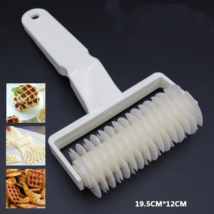 

Large Size Pizza Roller Cutter Pie Cookie Cutter Pastry Baking Tools Knife Bakeware Embossing Dough Roller Lattice Cutter Craft