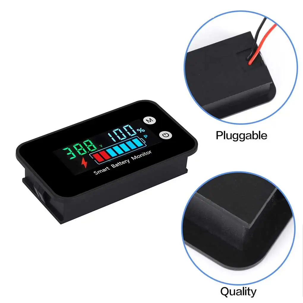 Voltage Indicator Professional Acid Battery Capacity Tester Tools Performance Motorcycle Monitor Meter Supply Portable
Voltage Indicator Professional Acid Battery Capacity Tester Tools Performance Motorcycle Monitor Meter Supply Portable