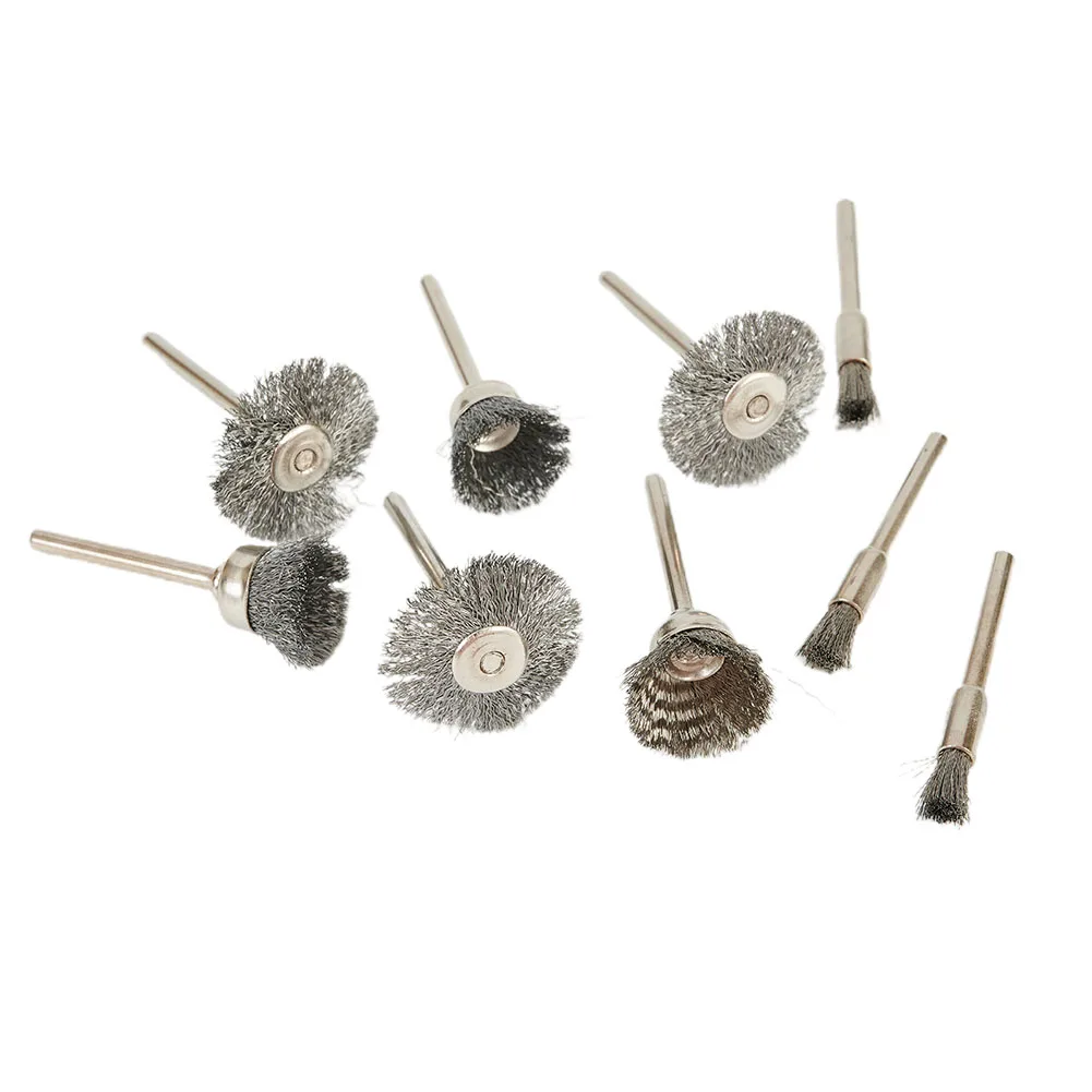 9Pcs/Set Stainless Steel Wire Brush Wire Wheel Rotary Tool Rust Removal Electric Drill Grinding Mill Polish Wheel Derusting Tool
9Pcs/Set Stainless Steel Wire Brush Wire Wheel Rotary Tool Rust Removal Electric Drill Grinding Mill Polish Wheel Derusting Tool