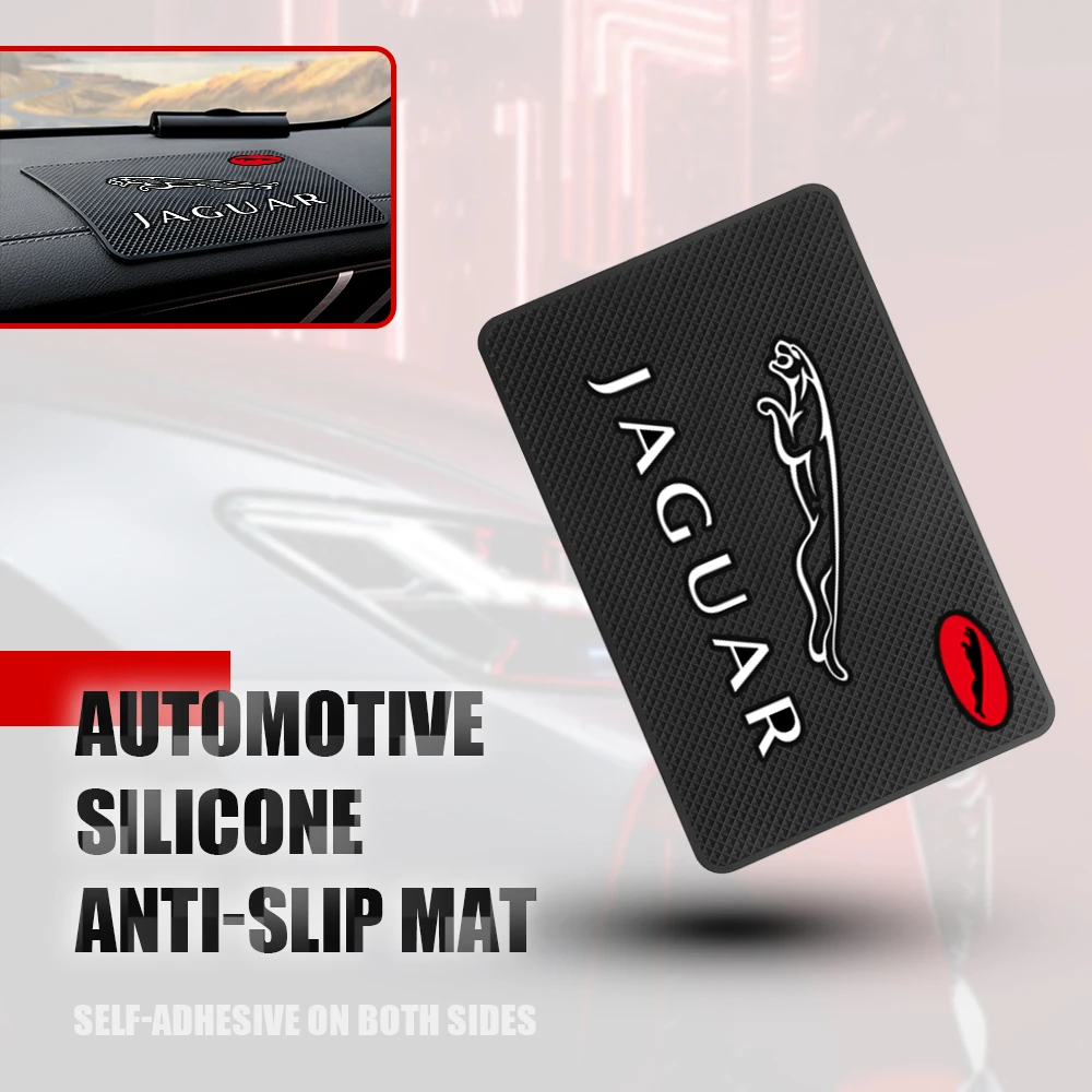 Auto Instrument Panel Silicone Anti -Sliding Pad Car Badge Styling Decoration Accessories For Jaguar XEL XFL E-PACE F-PACE XJ XF 
Auto Instrument Panel Silicone Anti -Sliding Pad Car Badge Styling Decoration Accessories For Jaguar XEL XFL E-PACE F-PACE XJ XF
